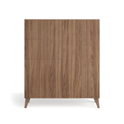 Scarpiera Herdasa effetto noce 109x90x27