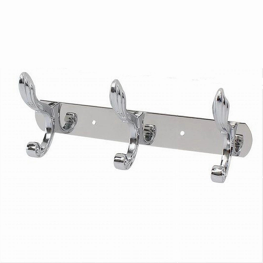 Trade Shop - Appendino Multiuso A 3 Ganci Ali Finitura Cromo Lucido 52181 Appendi Abiti -