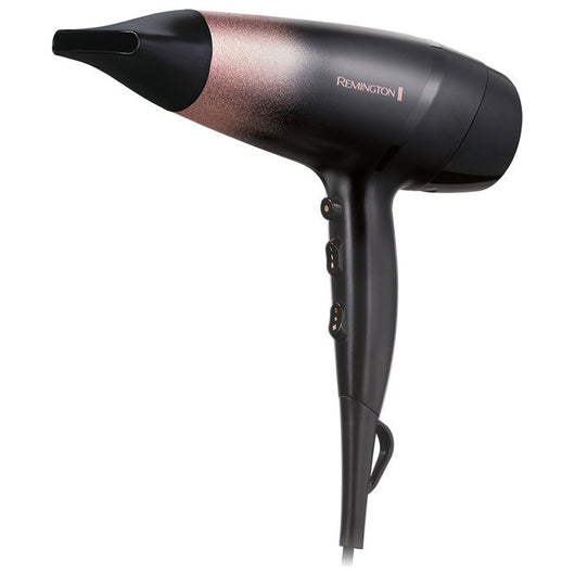 Remington, Asciugacapelli Rose Shimmer, 2200W, Nero Rosa