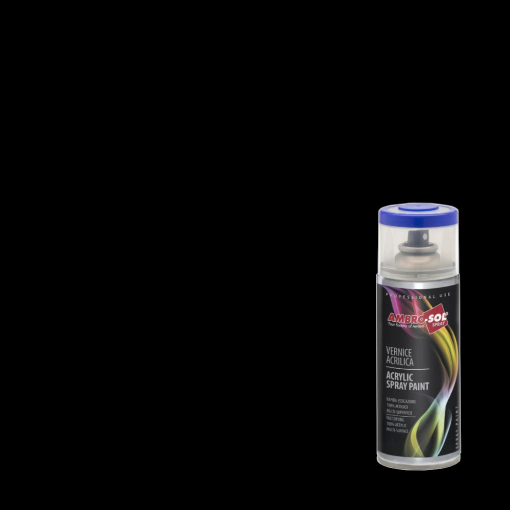 SPRAY ACRILICO 400ML NERO OPACO RAL 9005