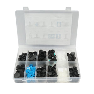 Kit clip in plastica per ricambi Fiat 308