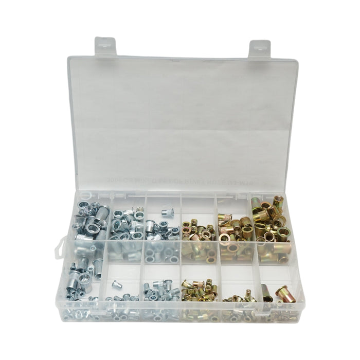 Kit dadi rivettati con collare M3-M10 300 pezzi