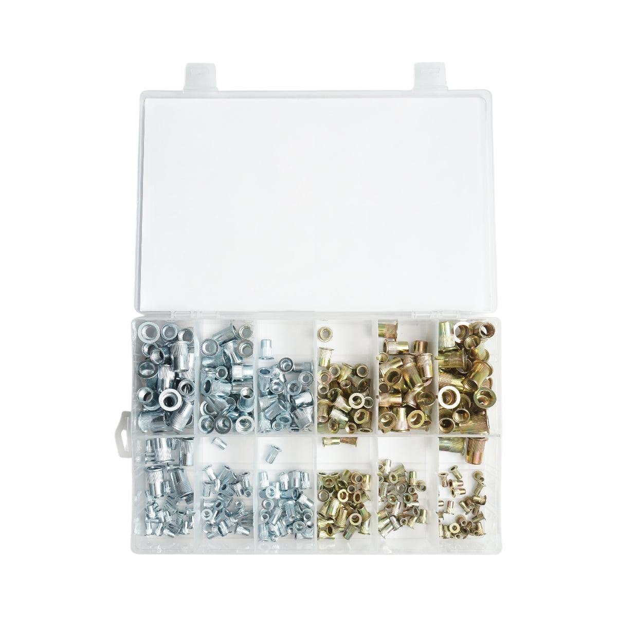 Kit dadi rivettati con collare M3-M10 300 pezzi