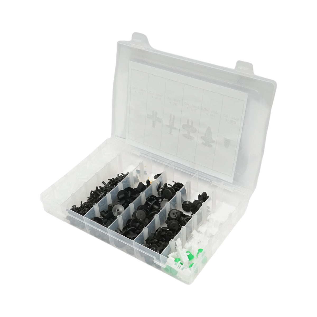 Kit di clip in plastica per auto BMW da 290 pezzi