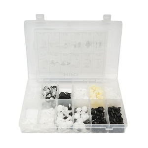 Kit di clip in plastica per auto Peugeot 345 pezzi