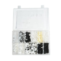 Kit di clip in plastica per auto Peugeot 345 pezzi