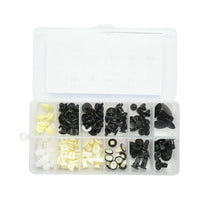 Kit di clip in plastica per auto Toyota da 146 pezzi
