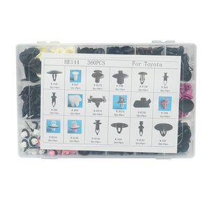 Kit di clip in plastica per auto Toyota, Lexus 360 pezzi