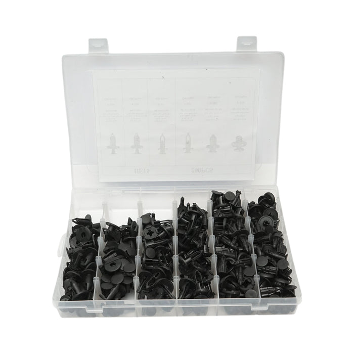 Kit di clip in plastica universali per auto da 200 pezzi