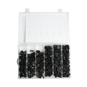 Kit di clip in plastica universali per auto da 200 pezzi