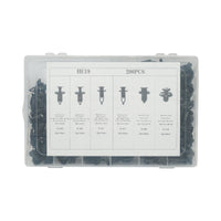 Kit di clip in plastica universali per auto da 200 pezzi