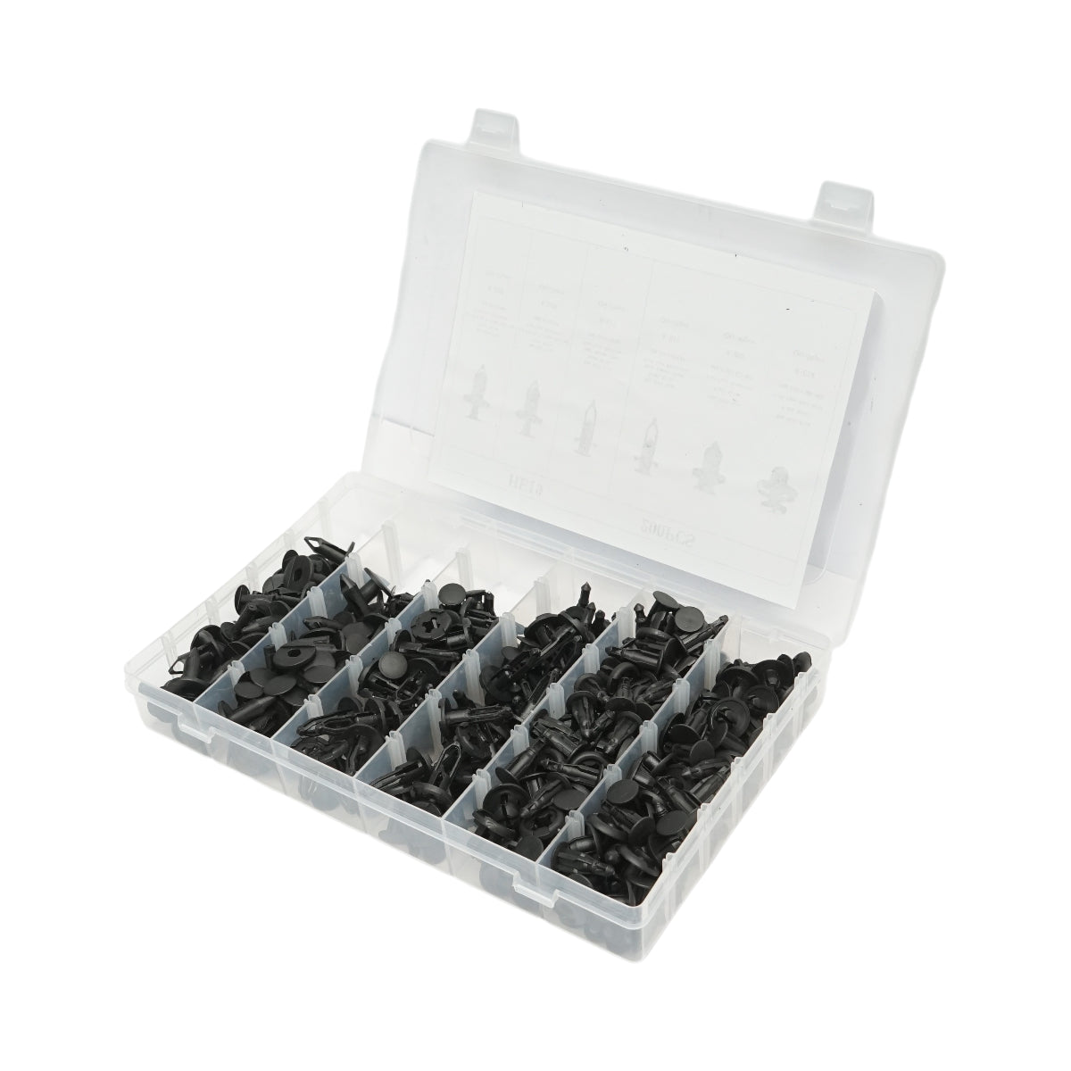 Kit di clip in plastica universali per auto da 200 pezzi