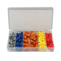 Kit di connettori elettrici terminali a innesto rapido con collegamento a vite 158 pezzi