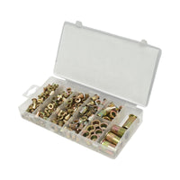 Kit di dadi per rivetti a collare da 200 pezzi