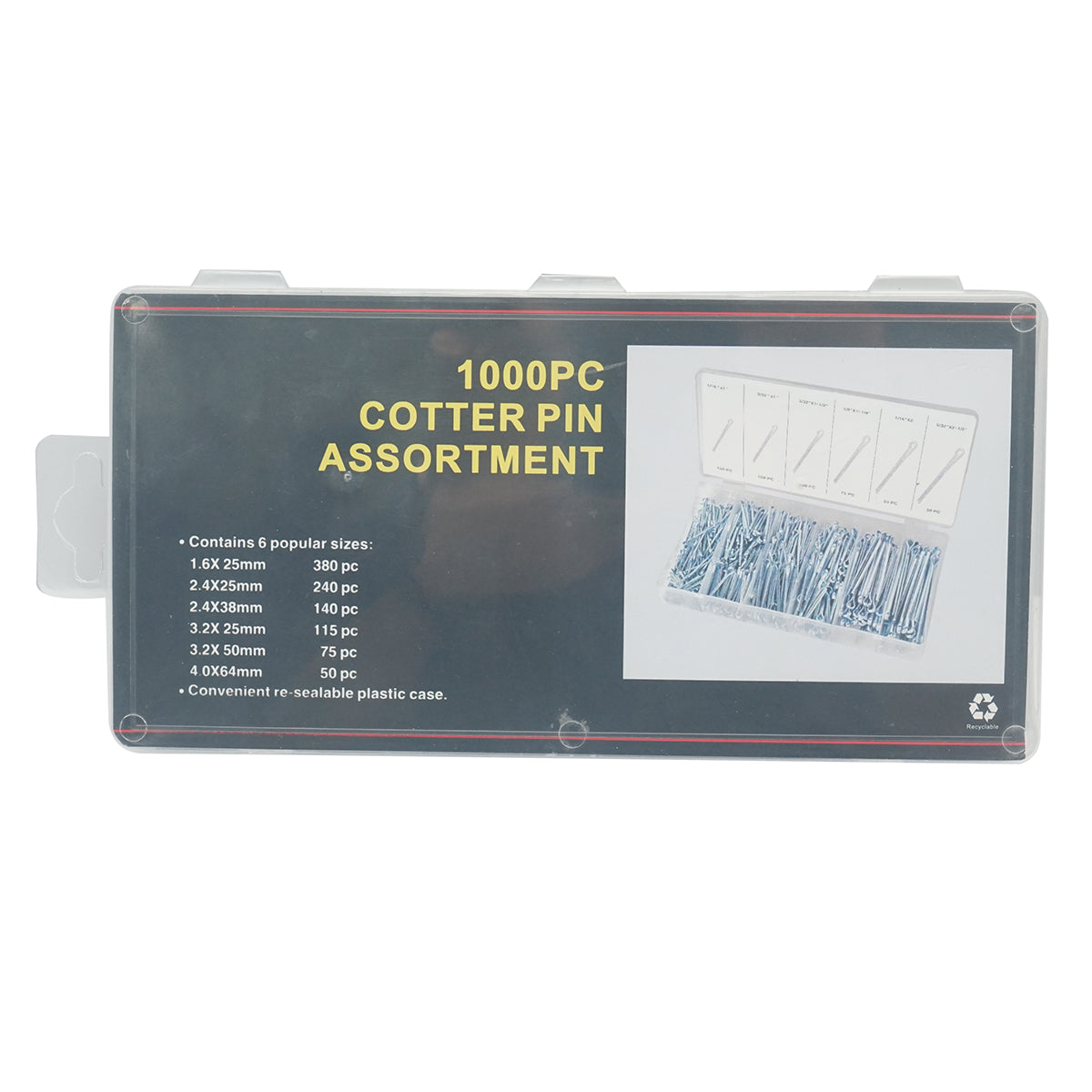 Kit stecche 1,6-4 mm 1000 pezzi