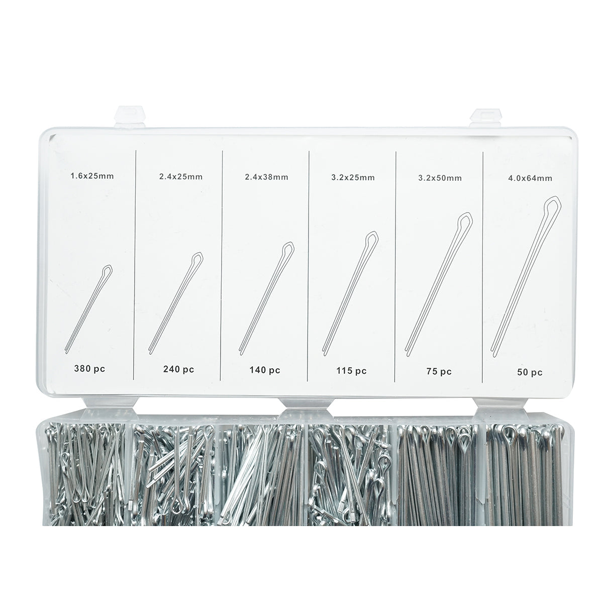 Kit stecche 1,6-4 mm 1000 pezzi