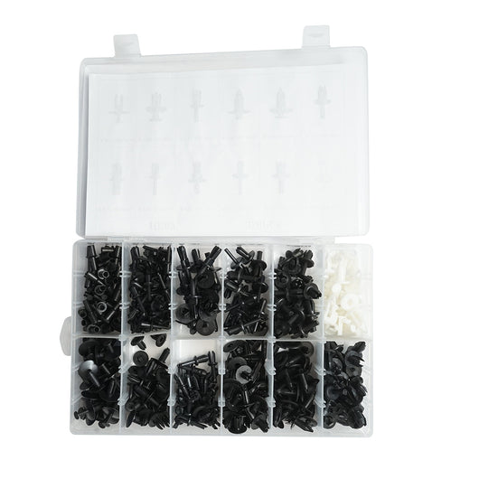 Kit universale di clip in plastica per auto da 350 pezzi