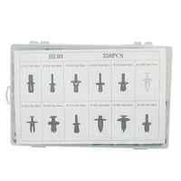 Kit universale di clip in plastica per auto da 350 pezzi