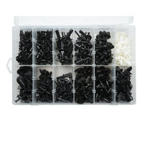 Kit universale di clip in plastica per auto da 350 pezzi