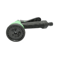 Pistola a spruzzo regolabile a 8 vie per tubo da giardino, attacco rapido da 1/2