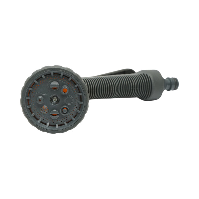 Pistola a spruzzo regolabile Crownman a 8 vie per tubo da giardino