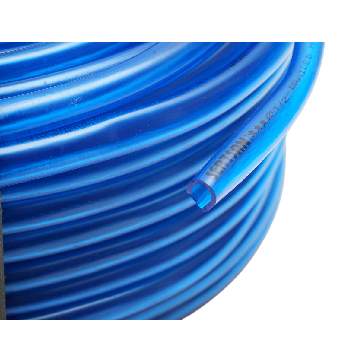 Rotolo da 50 m di tubo flessibile per acqua in silicone trasparente da 12 mm Breckner Germany