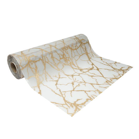 Rotolo pellicola protettiva per tavolo in PVC siliconato – modello marmo Materiale: PVC siliconato decorativo  Dimensioni rotolo: 0,80 × 20 m Breckner Germany