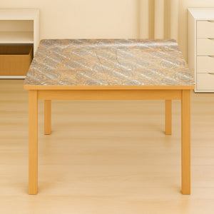 Rotolo pellicola protettiva per tavolo in PVC siliconato – modello rose Materiale: PVC siliconato trasparente  Dimensioni rotolo: 0,80 × 20 m Breckner Germany