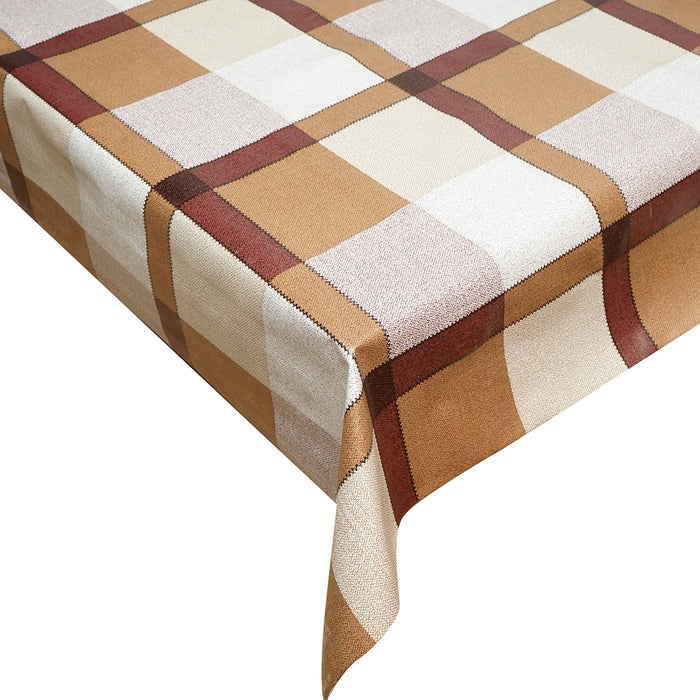 Rotolo tovaglia decorativa in PVC – modello a quadri Materiale: PVC con supporto tessile (45 g/m²)  Dimensioni rotolo: 1,37 × 20 m Breckner Germany