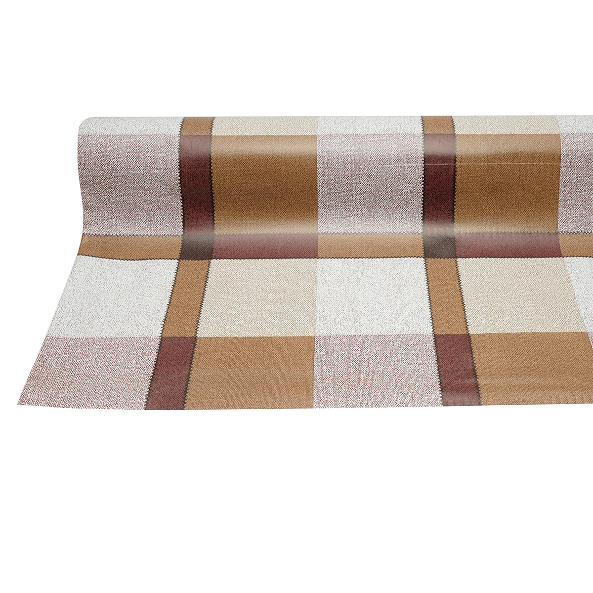 Rotolo tovaglia decorativa in PVC – modello a quadri Materiale: PVC con supporto tessile (45 g/m²)  Dimensioni rotolo: 1,37 × 20 m Breckner Germany