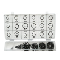 Set anelli di sicurezza Seeger esterni 3–32 mm, 300 pezzi