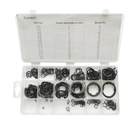 Set anelli di sicurezza Seeger interni 3–32 mm, 300 pezzi