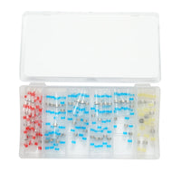 Set connettori termorestringenti con anello di stagno 0.5–6 mm², 100 pezzi