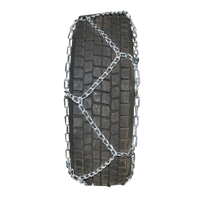 Set di catene antiscivolo a maglie per camion 315/80-22,5, maglia 6,8 mm