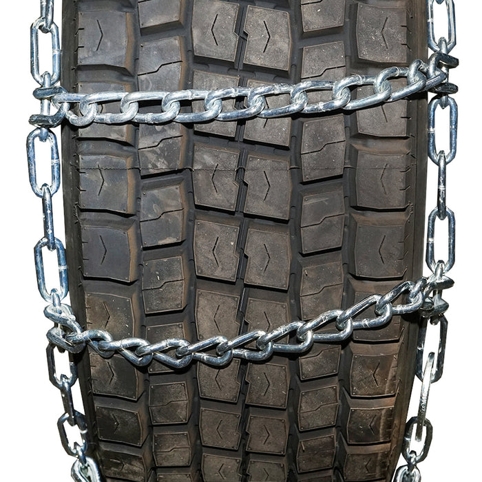 Set di catene antiscivolo a scala per camion 385/65-22,5 maglia 6,8 mm