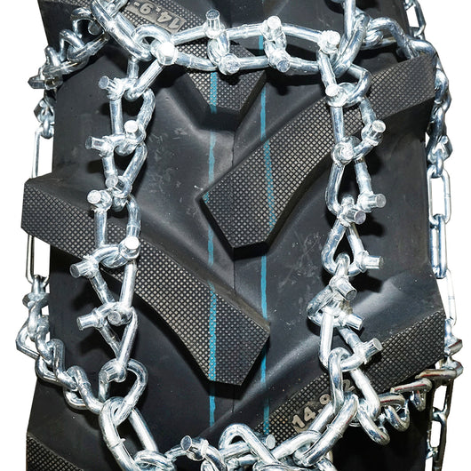 Set di catene antiscivolo N-NAIL tipo maglia 15.5/38, maglia 9mm per pneumatico 1400/38 Breckner Germany