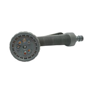 Set di pistole a spruzzo regolabili a 8 vie con 2 connettori da 1/2 e adattatore da 1/2-3/4 per tubo da giardino Crownman