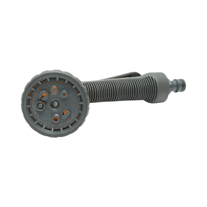 Set di pistole a spruzzo regolabili a 8 vie con 2 connettori da 1/2 e adattatore da 1/2-3/4 per tubo da giardino Crownman