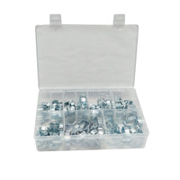 Set fascette metalliche con orecchie 5–27 mm, 175 pezzi