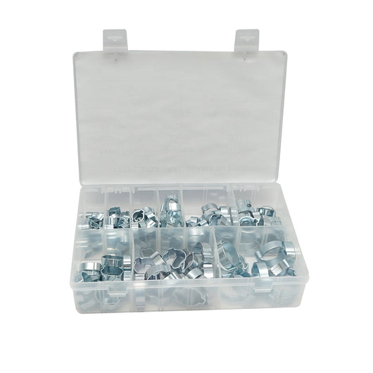 Set fascette metalliche con orecchie 5–27 mm, 175 pezzi