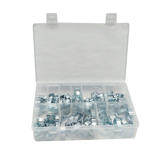 Set fascette metalliche con orecchie 5–27 mm, 175 pezzi