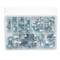 Set fascette metalliche con orecchie 5–27 mm, 175 pezzi