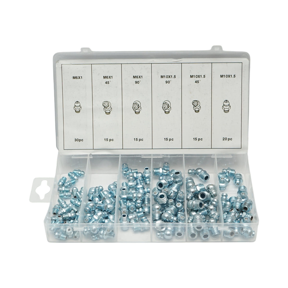 Set ingrassatori metrici – 110 pezzi
