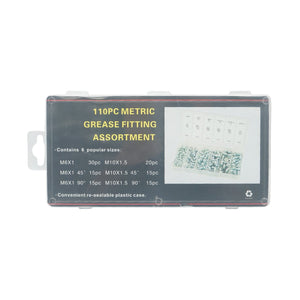 Set ingrassatori metrici – 110 pezzi