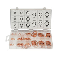 Set rondelle in rame 5–17,5 mm, 150 pezzi