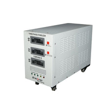 Stabilizzatore di tensione automatico 15KVA, 12KW trifase con servomotore Breckner Germany
