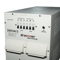 Stabilizzatore di tensione automatico 20KVA, 16KW trifase con servomotore Breckner Germany