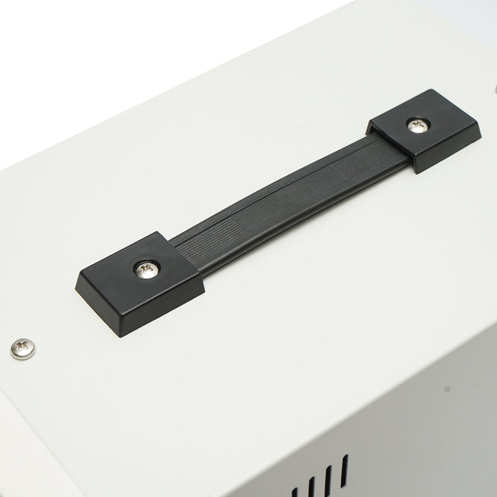 Stabilizzatore di tensione automatico 3000VA con relè monofase, 2 prese schuko 230V, display LCD Breckner Germany