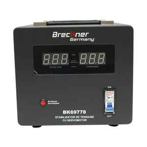 Stabilizzatore di tensione automatico 3000VA monofase con servomotore Breckner Germany