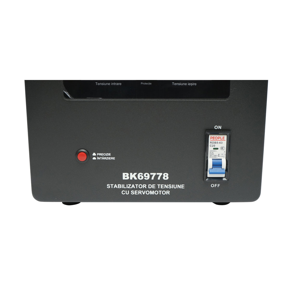 Stabilizzatore di tensione automatico 3000VA monofase con servomotore Breckner Germany